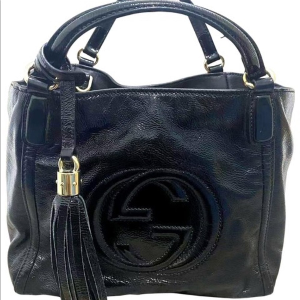 100% Authentic Gucci GG Soho Leather bag.